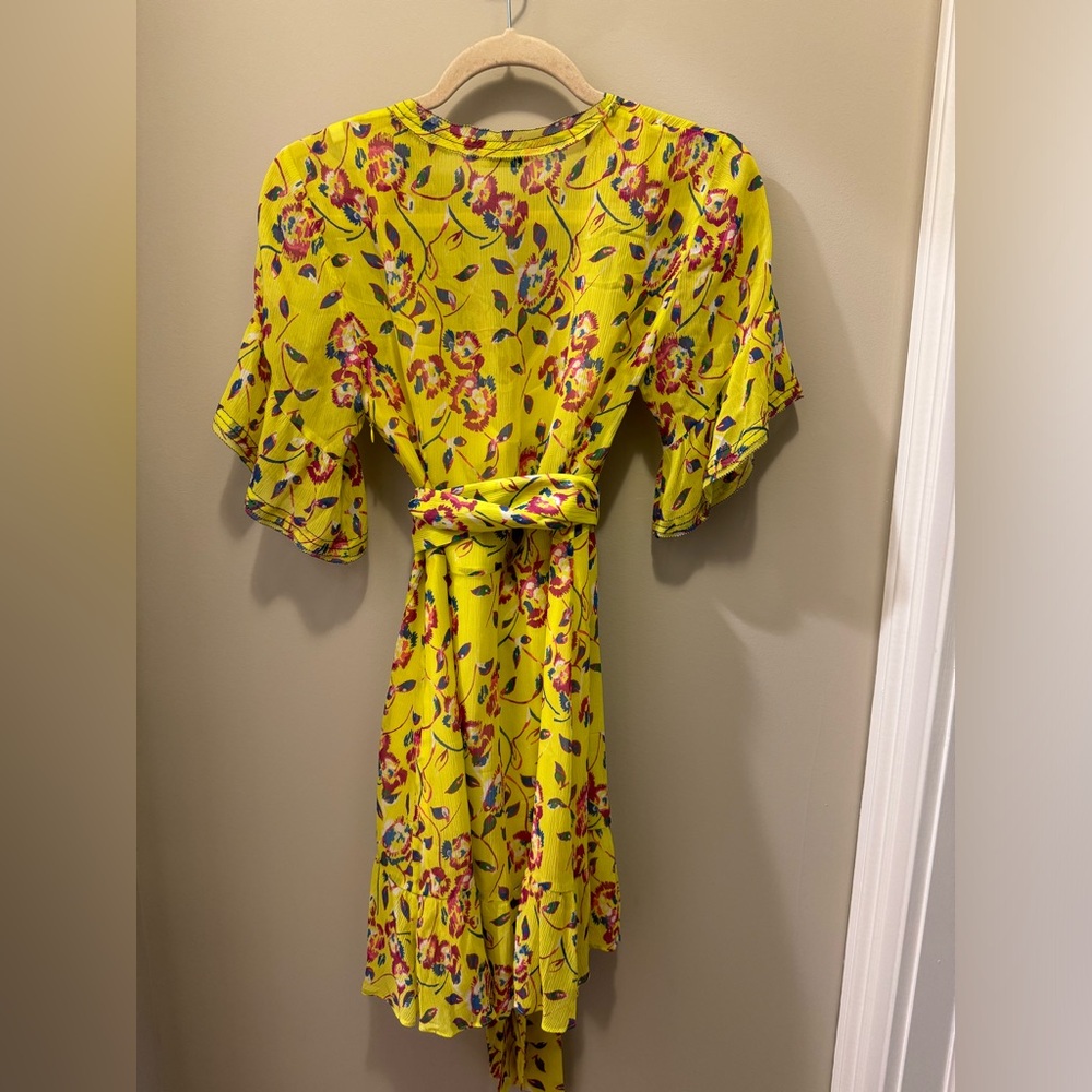 Tanya Taylor Women’s Dress Lemon Garden Print - Picture 4 of 6